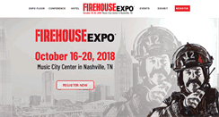 Desktop Screenshot of firehouseexpo.com